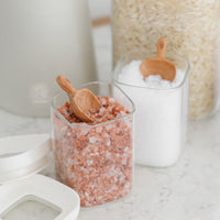 Wooden Beechwood Spice Scoop 4pk