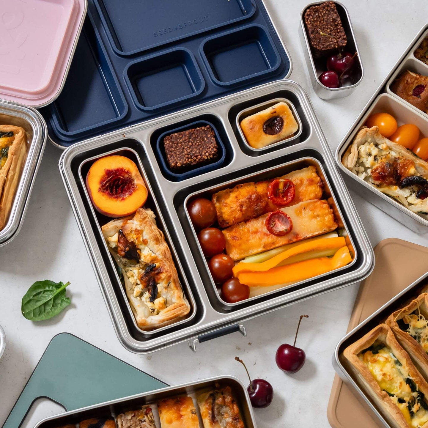 CrunchBox™ 2.0 Lunch Box | Snack Pots
