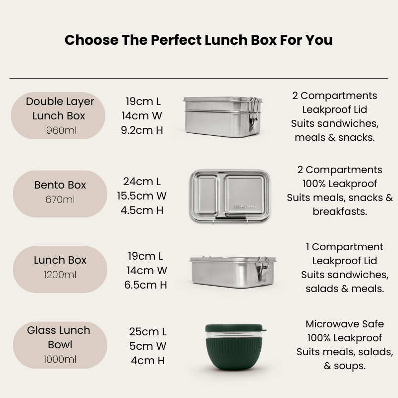 Stainless Steel Lunch Box | 1200ml