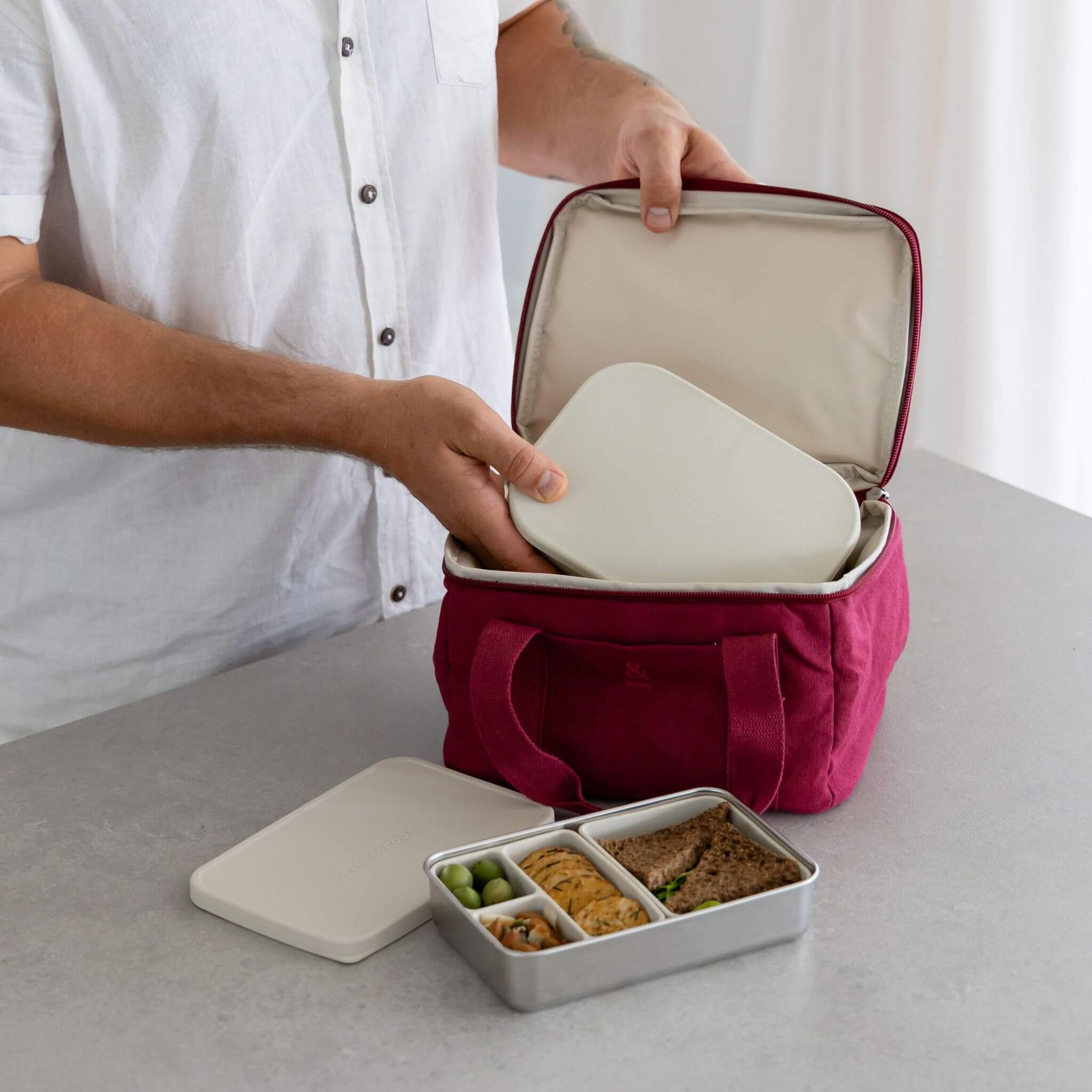 Silicone Bento Box Set | Bag