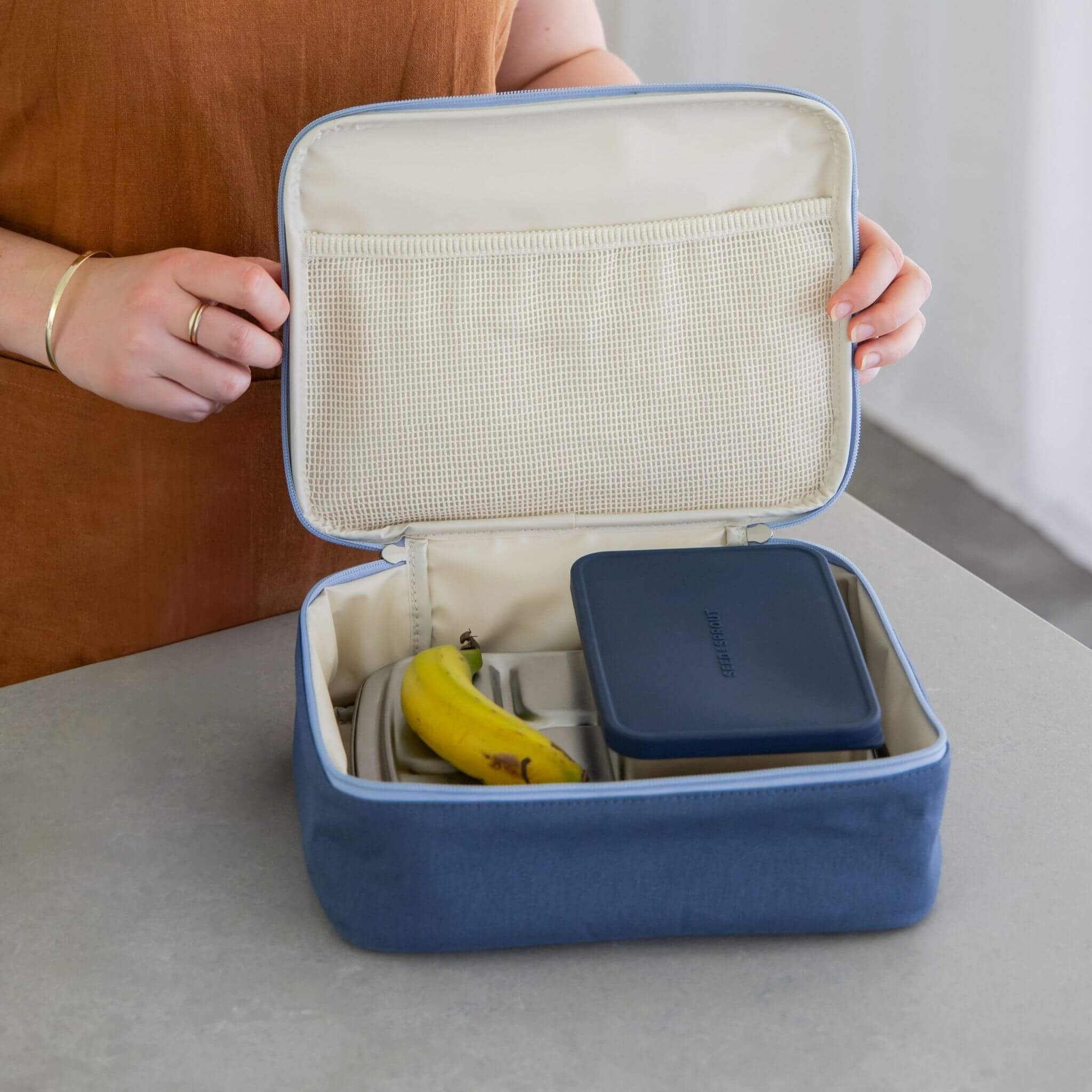 CrunchBox™ OG Lunch Box | Pots & Bag & Snack Container