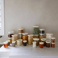 Tallow Rectangle Glass Pantry Jars | 2pk