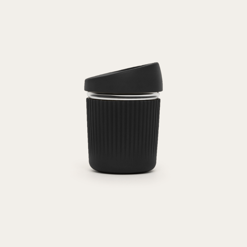 Reusable Glass Coffee Cup
