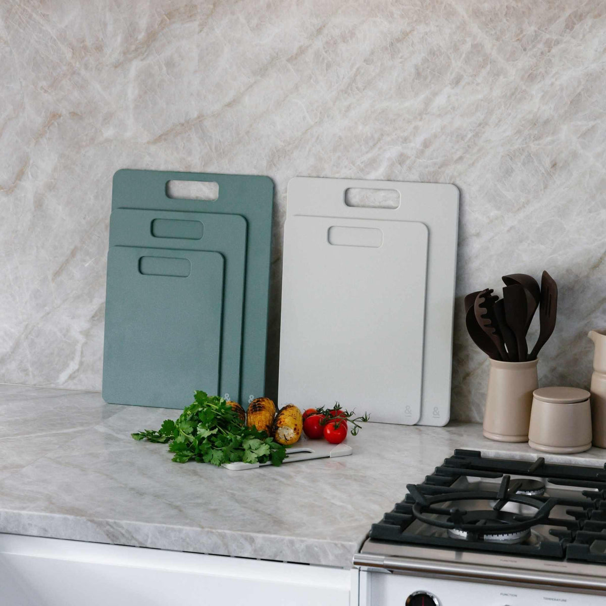 Wood Cellulose Chopping Board Trio