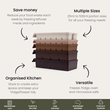 Complete Freezer Tray Set