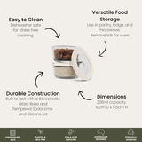 Glass Dip Bowls | Set of 2