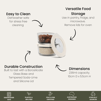 Glass Dip Bowls | Set of 2