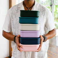 Silicone Bento Box & Snack Box Set | Bag