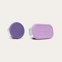 2 Pot Set - Stainless Steel Snack Containers