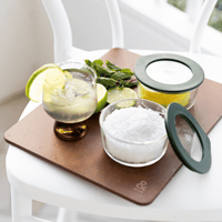 Glass Dip Bowls | Set of 2 Moss