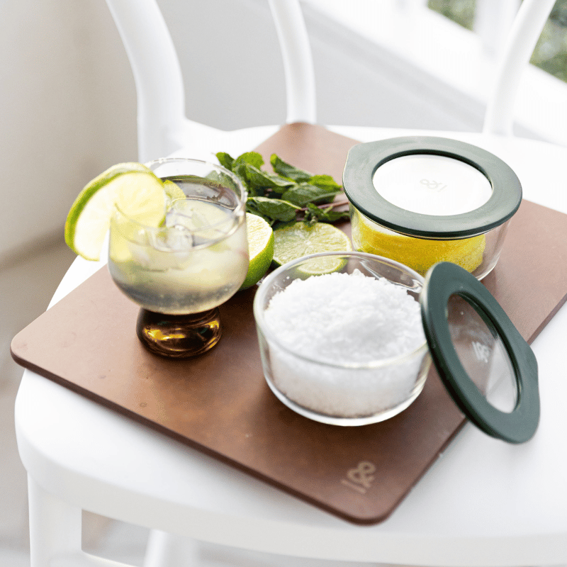 Glass Dip Bowls | Set of 2 Moss