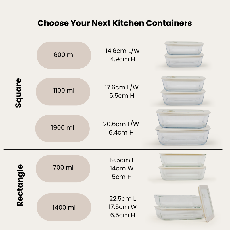 Food Prep and Storage Set | 4pk