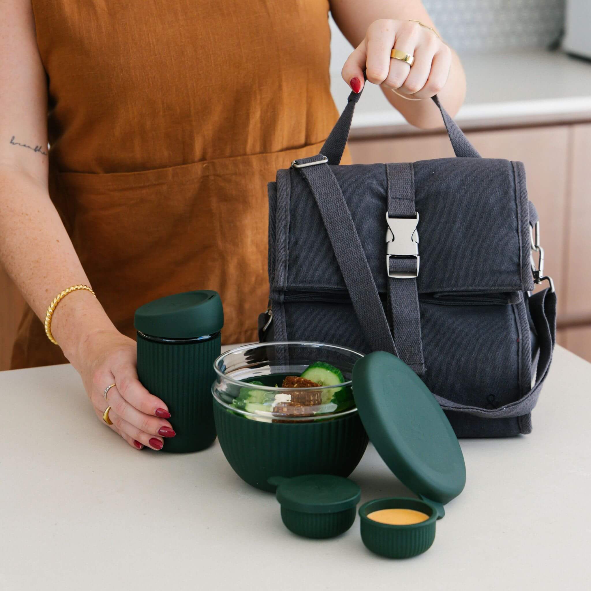 Lunch and Coffee Set