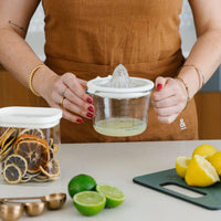 Glass and Silicone Juicer