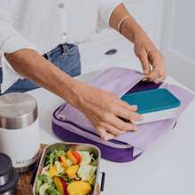 Insulated Lunch Bag | CrunchCase™ Plum