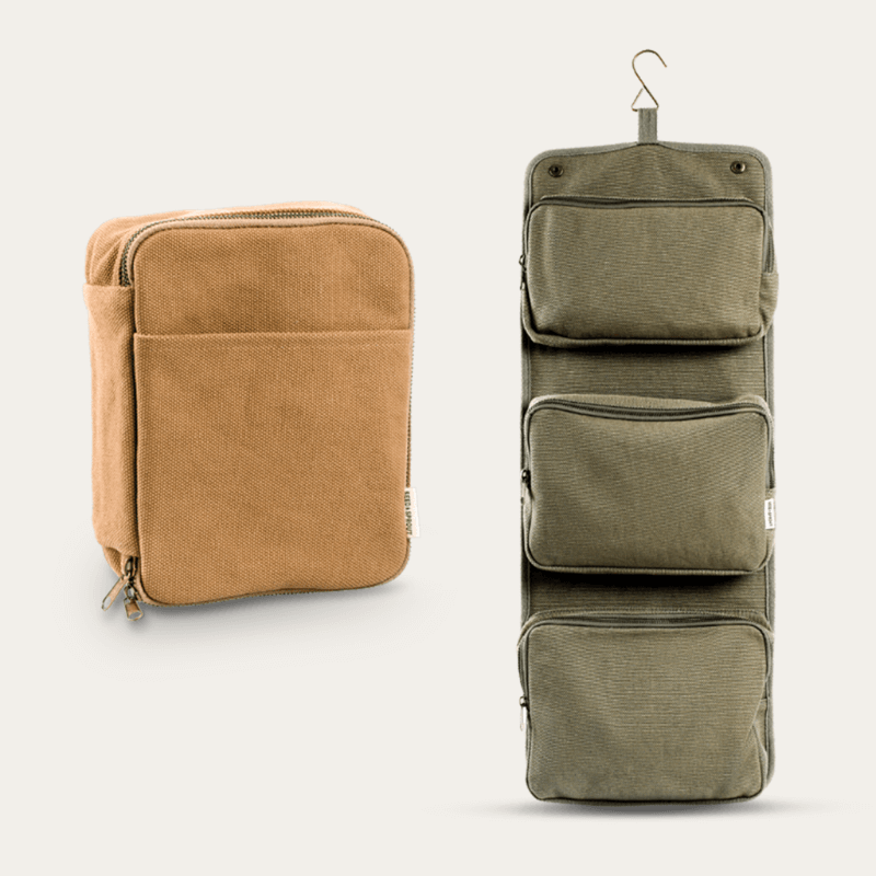 Organic Travel Bag Duo