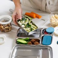 2 Pot Set - Stainless Steel Snack Containers