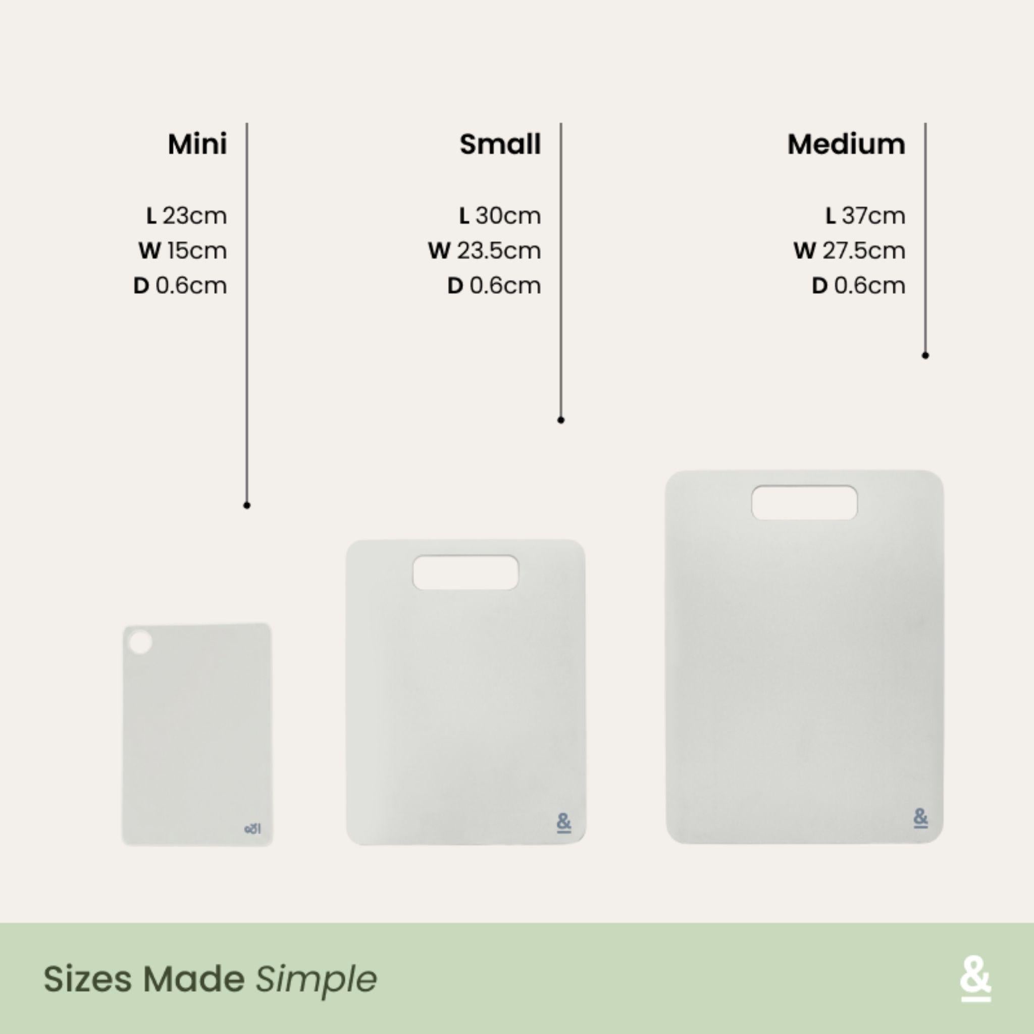 Mini Chopping Board 2pk