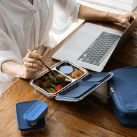 FREE 2 Pot Set Stainless Steel Containers | Indigo