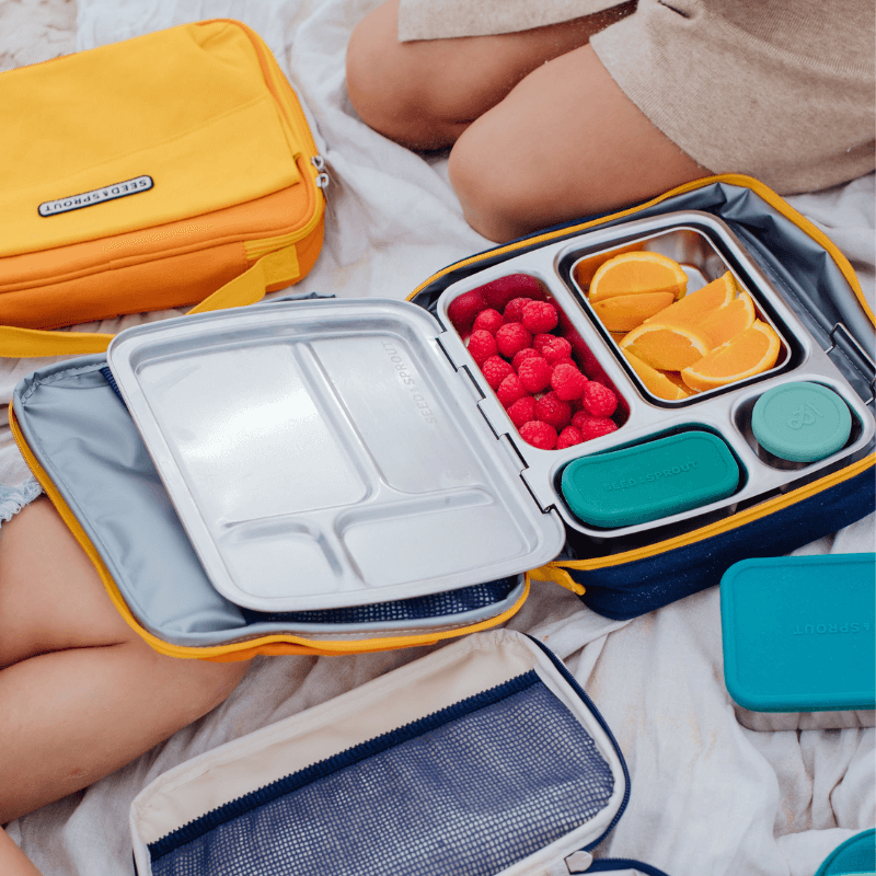 Crunchbox Lunchbox 2 Pot Set Bundle