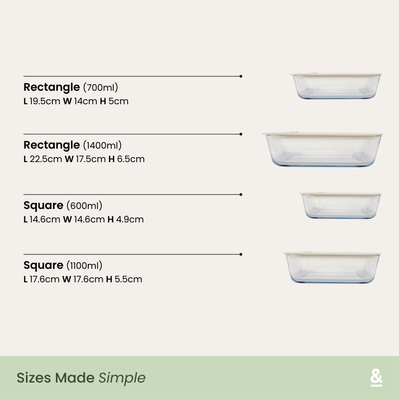 Food Prep and Storage Set | 4pk