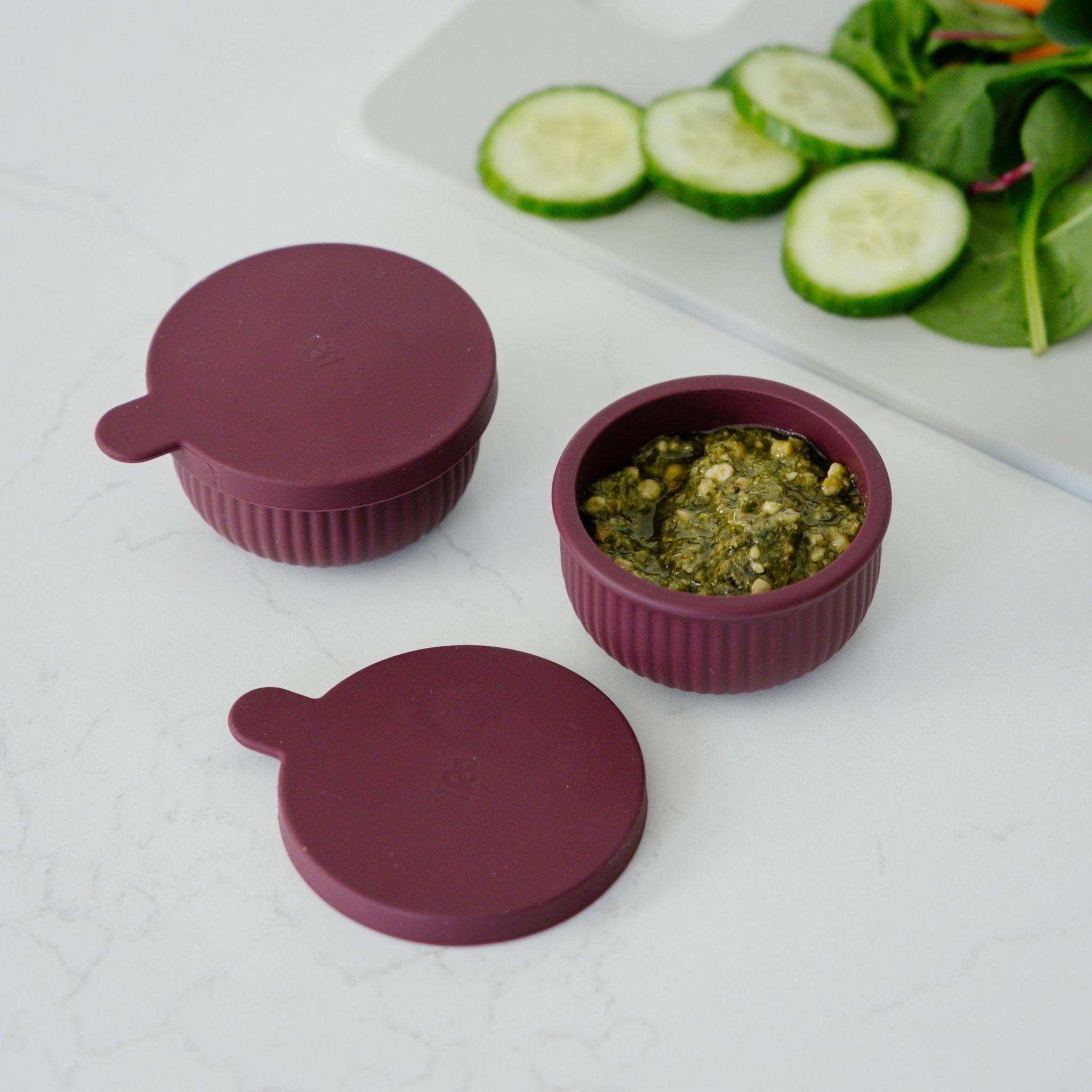 Silicone Dressing Pots 2pk