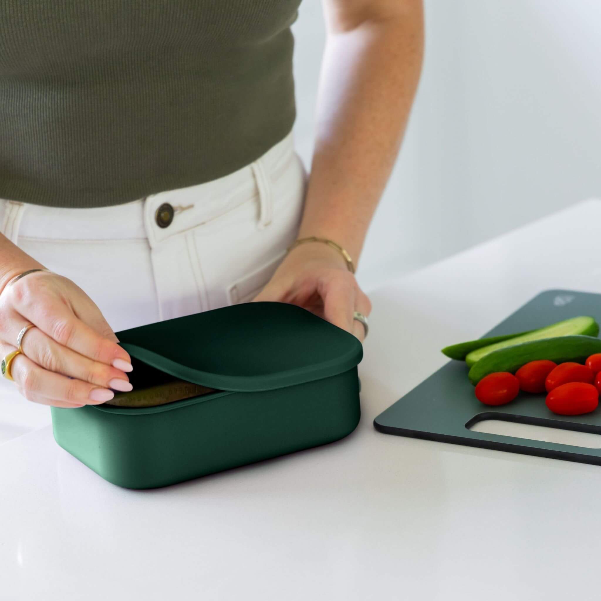 Silicone Bento Box Set | Bag