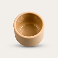 Ceramic Everything Pot Soap Holder with Pot Scrubber Beige