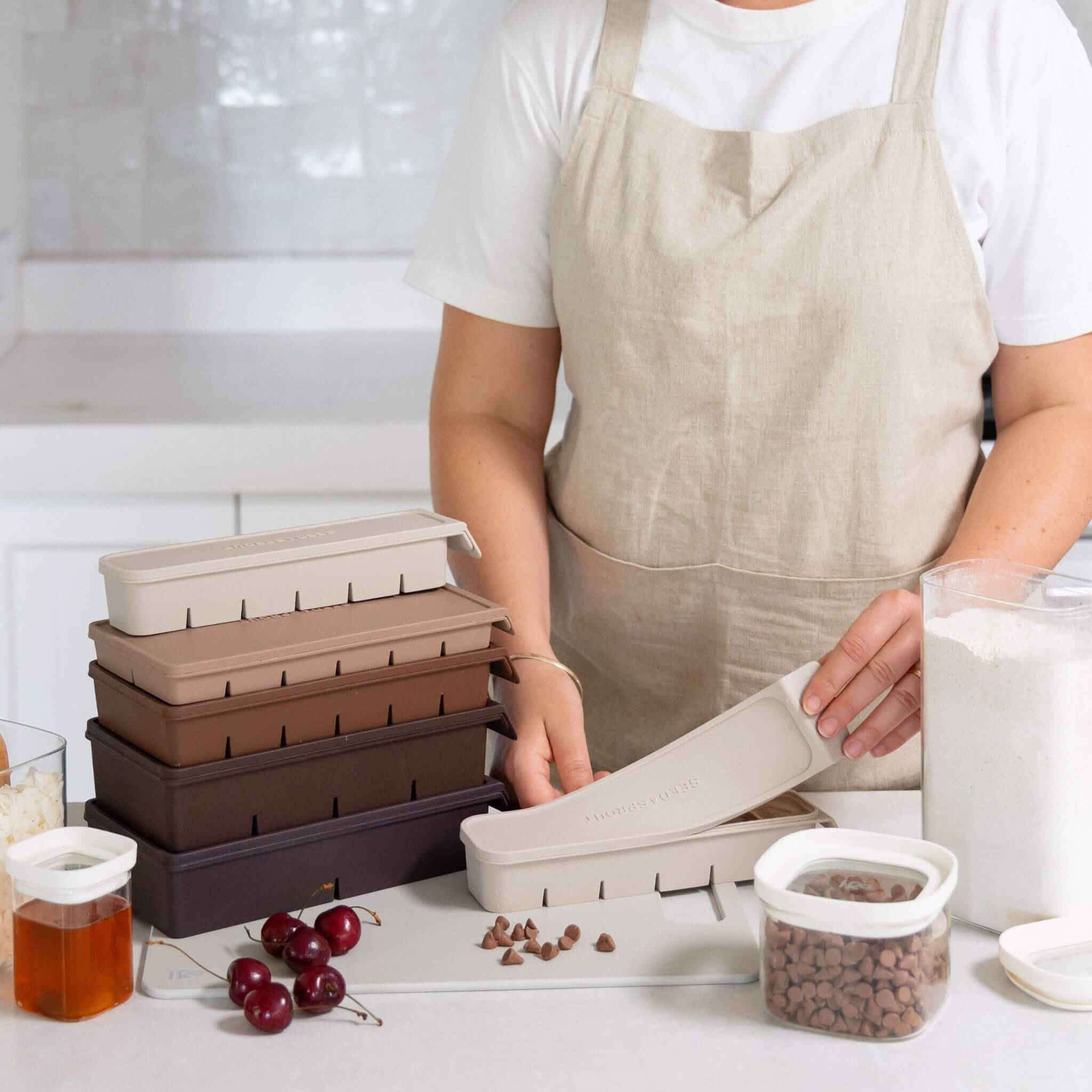 Complete Freezer Tray Set