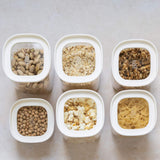 Newrybar Square Glass Pantry Jars | 2pk