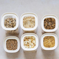 Newrybar Square Glass Pantry Jars | 2pk
