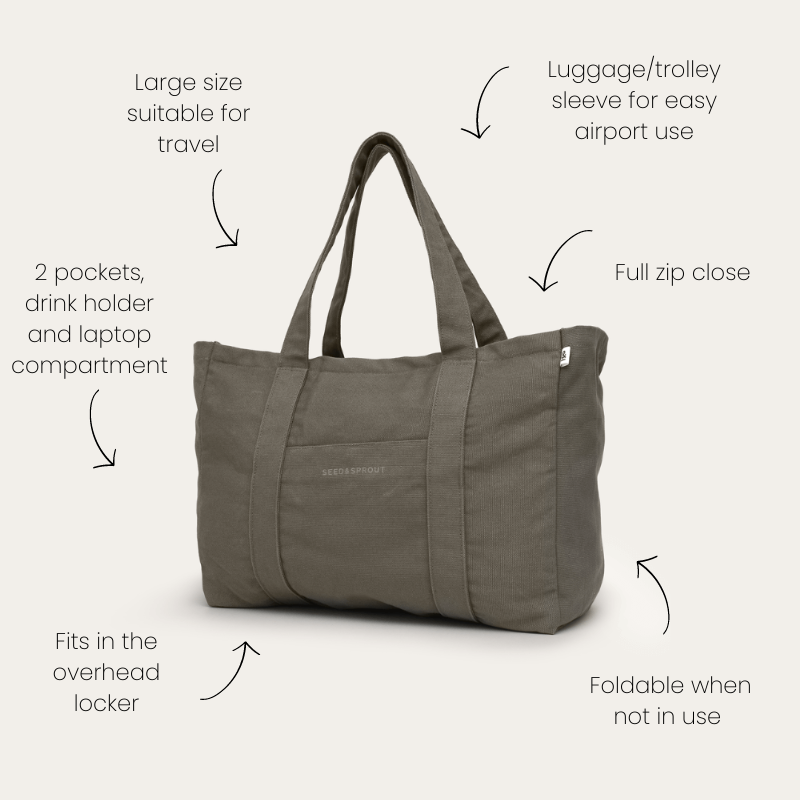 fold up tote bag for travel Travel Tote Bag