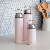 pink food grade plastic free smoothie vessel