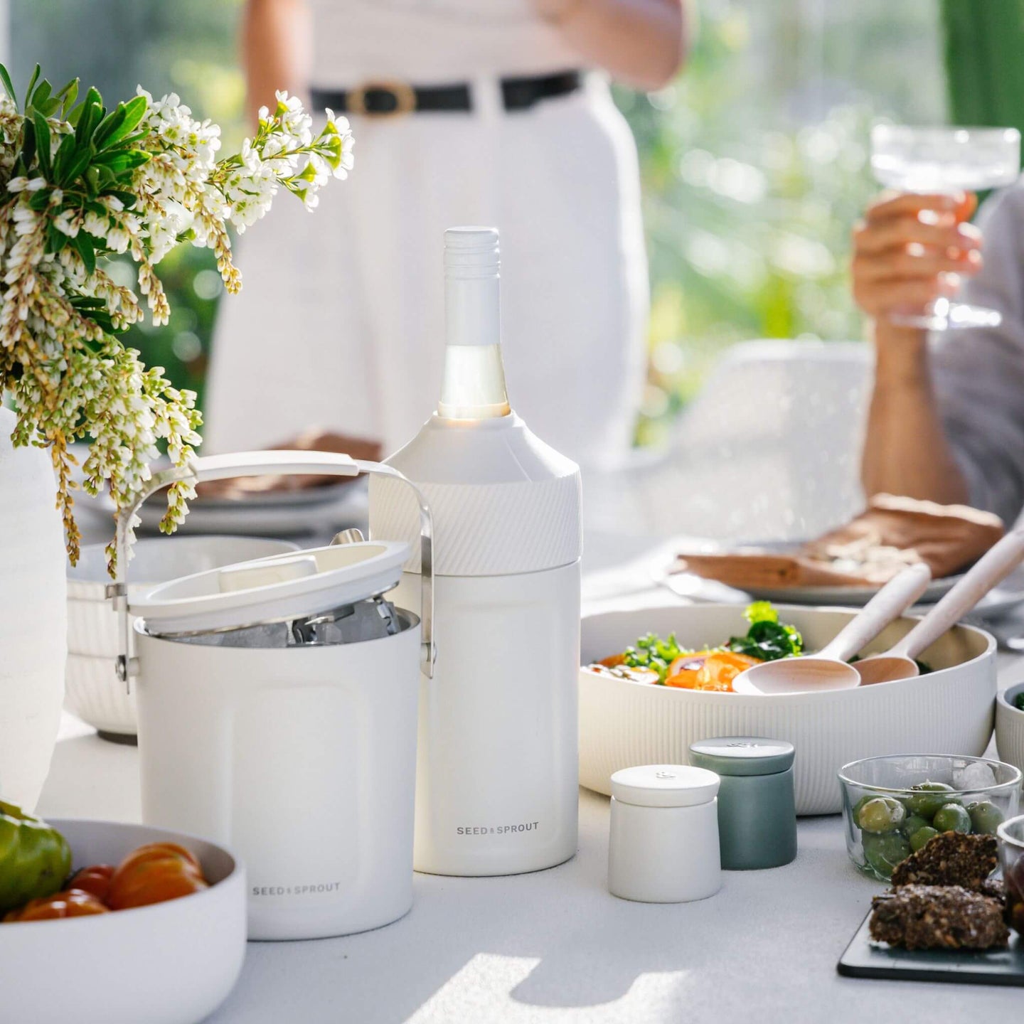 SECONDS: Insulated Wine Cooler | Mushroom