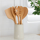 Wooden Beechwood Spaghetti Spoon