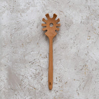 Wooden Beechwood Spaghetti Spoon