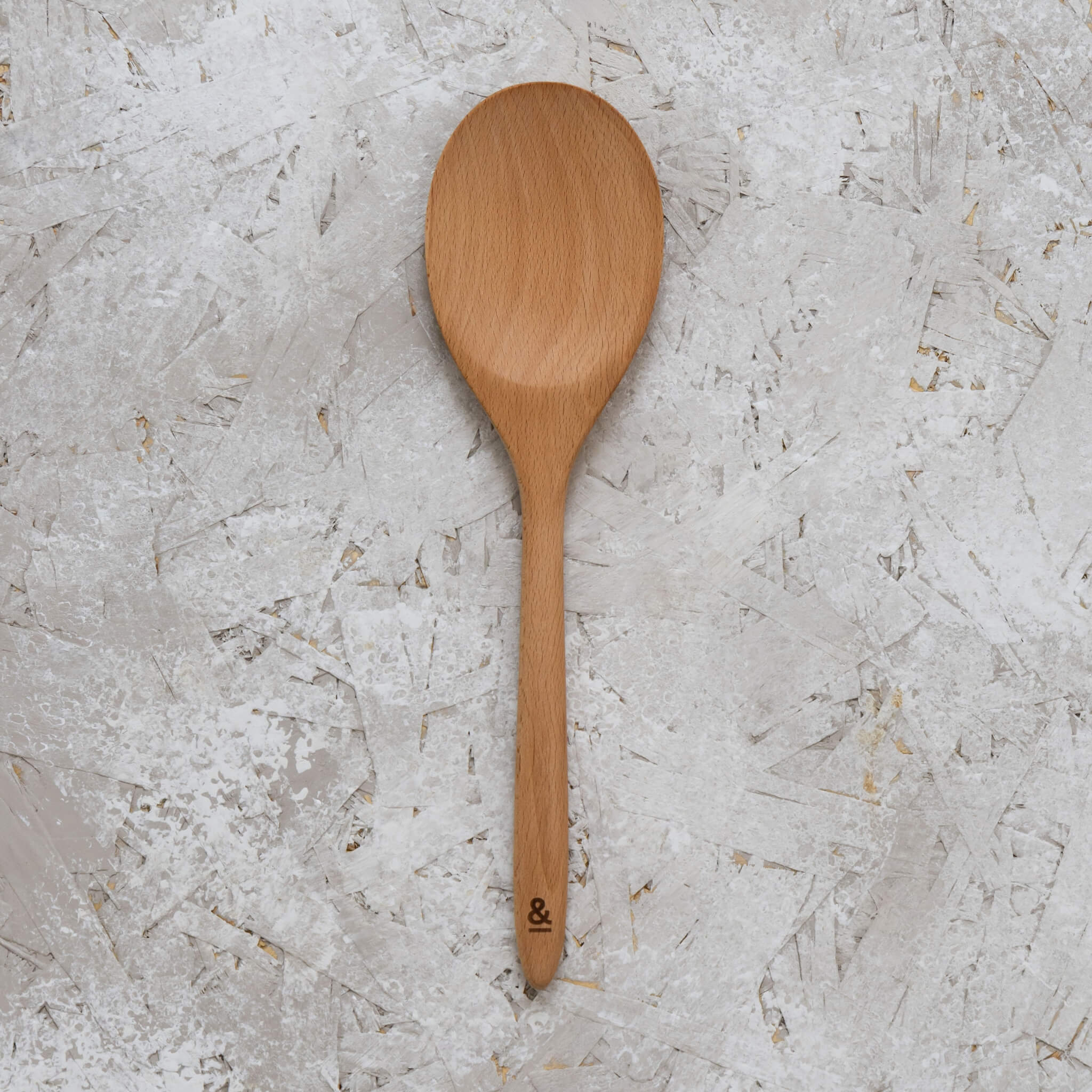 Wooden Beechwood Large Serving Spoon