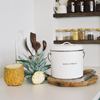Compost Bin in Oat Milk